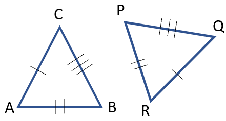 congruent triangles sss