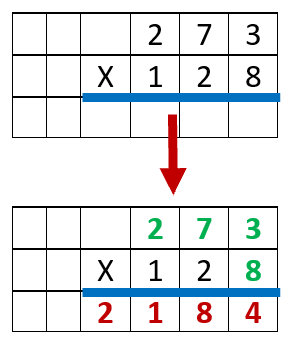 multiplication 3 by 3 digit in grid worksheets